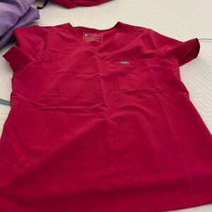 Catarina One Pocket Scrub Top